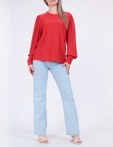 Bluza Jacqueline de Yong, rosu