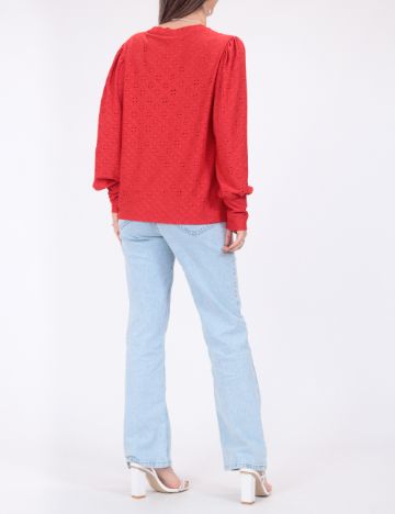 Bluza Jacqueline de Yong, rosu