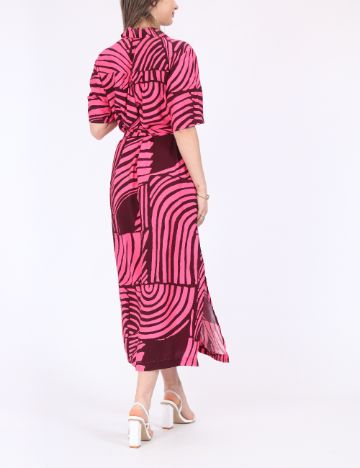 Rochie medie Jacqueline de Yong, roz