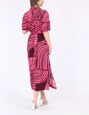 Rochie medie Jacqueline de Yong, roz