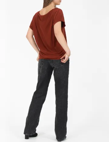 Bluza Vero Moda, caramiziu Maro