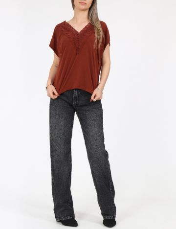 Bluza Vero Moda, caramiziu