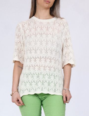 Bluza Jacqueline de Yong, crem