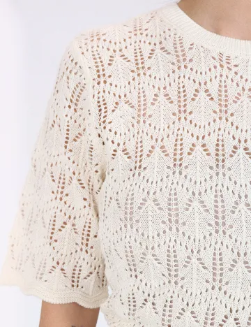 Bluza Jacqueline de Yong, crem