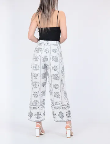 Pantaloni Jacqueline de Yong, alb