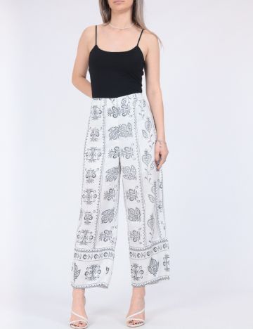 Pantaloni Jacqueline de Yong, alb