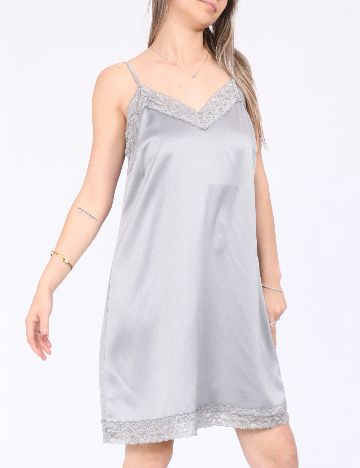 Rochie scurta Vero Moda, gri