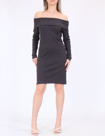 Rochie scurta Noisy May, gri