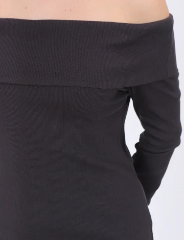 Rochie scurta Noisy May, gri