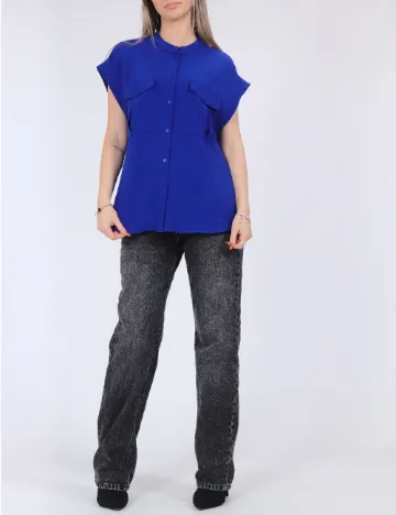 Camasa Vero Moda, albastru