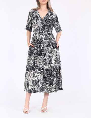 Rochie medie Jacqueline de Yong, negru