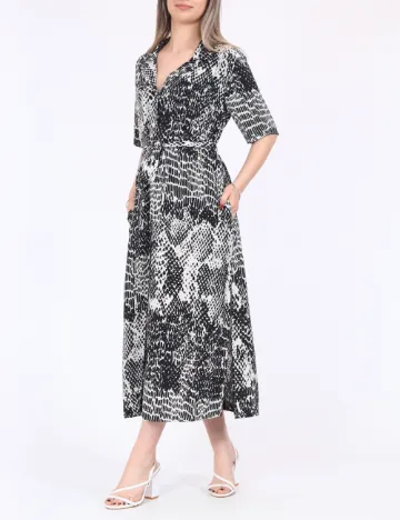Rochie medie Jacqueline de Yong, negru
