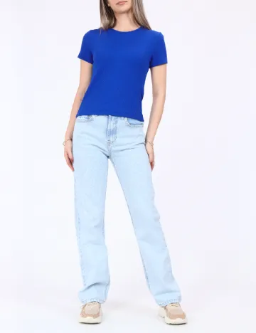 Tricou Vero Moda, albastru Albastru
