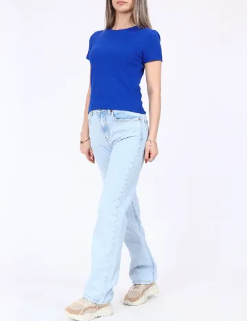 Tricou Vero Moda, albastru Albastru