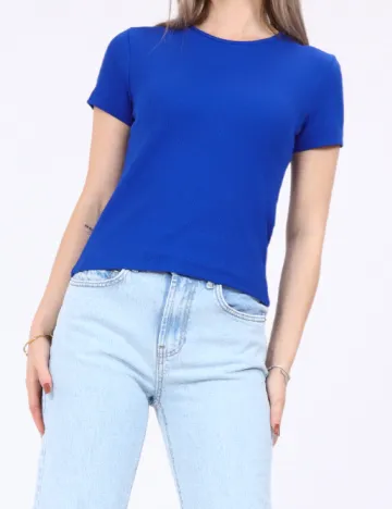 Tricou Vero Moda, albastru Albastru