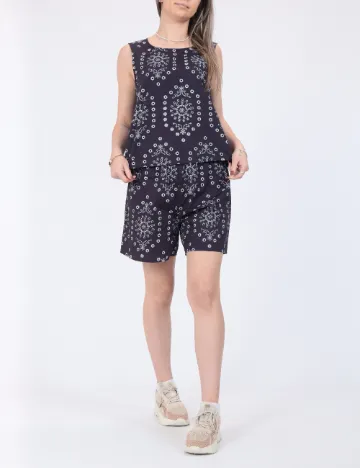 Pantaloni scurti Jacqueline de Yong, mov