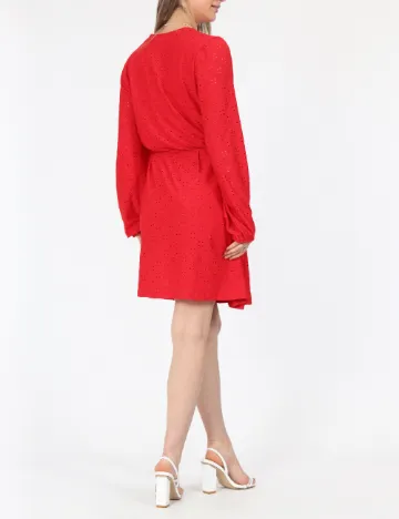 Rochie scurta Jacqueline de Yong, rosu