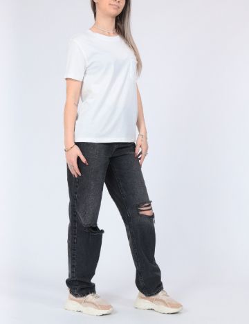 Tricou Jacqueline de Yong, alb