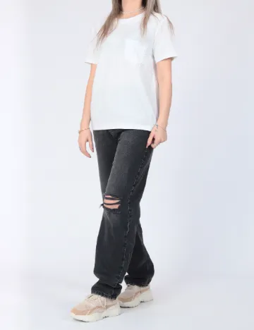 Tricou Jacqueline de Yong, alb