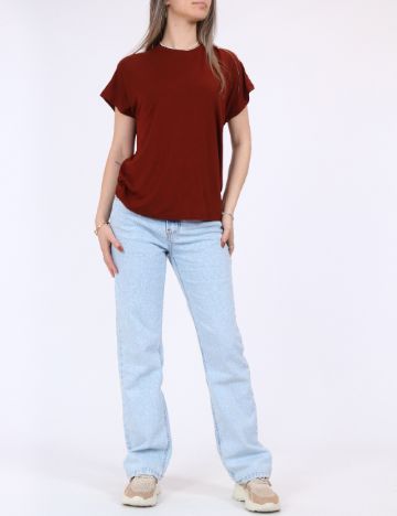 Tricou Vero Moda, caramiziu