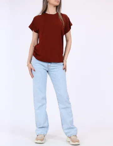 Tricou Vero Moda, caramiziu
