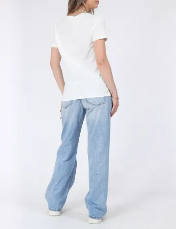 Tricou s.Oliver, alb Alb
