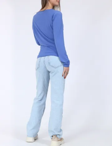 Bluza Jacqueline de Yong, albastru