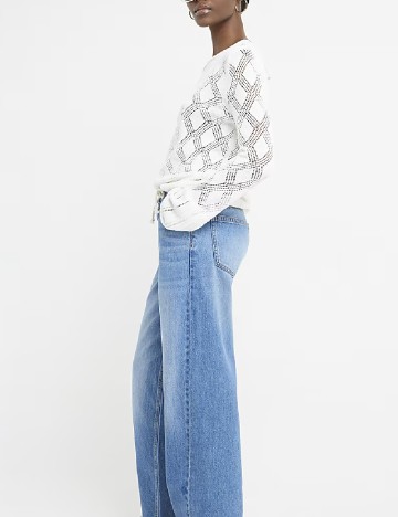 Bluza River Island, alb