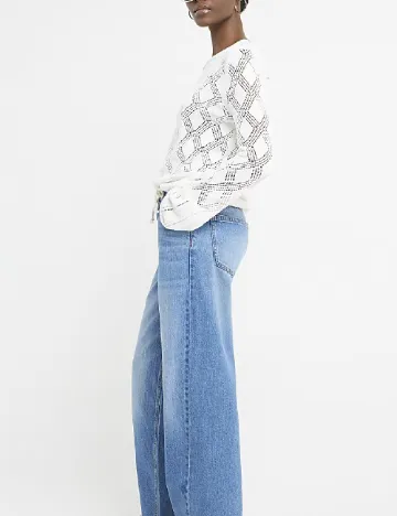 Bluza River Island, alb