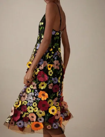 Rochie medie SHEIN, floral print Floral print