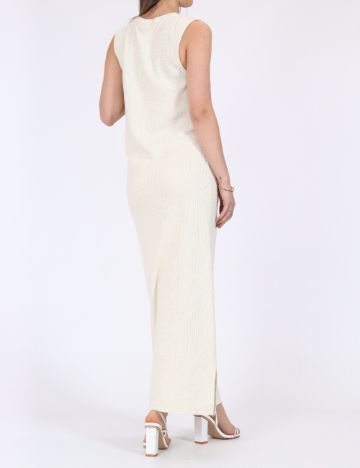 Rochie lunga Jacqueline de Yong, crem