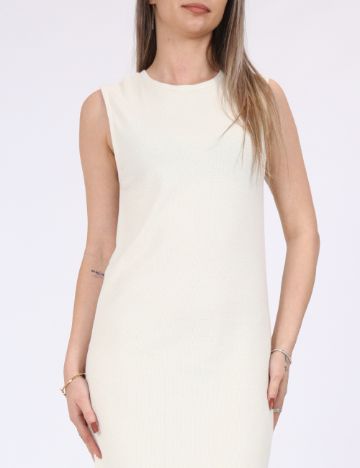 Rochie lunga Jacqueline de Yong, crem