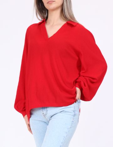 Bluza Vero Moda, rosu