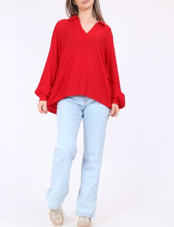 Bluza Vero Moda, rosu