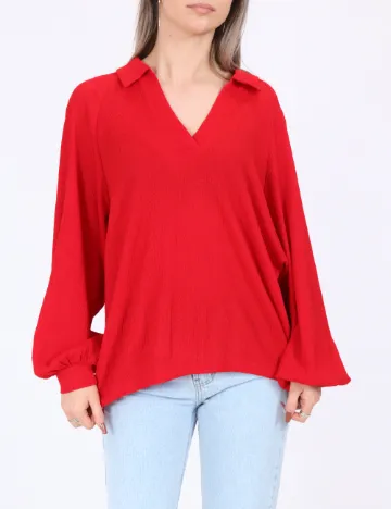 Bluza Vero Moda, rosu Rosu
