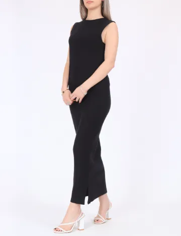 Rochie lunga Jacqueline de Yong, negru Negru