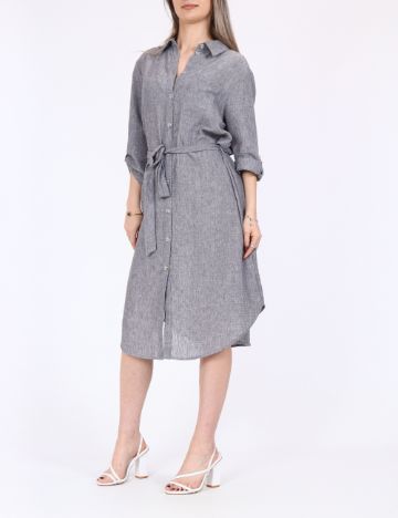 Rochie medie Jacqueline de Yong, gri