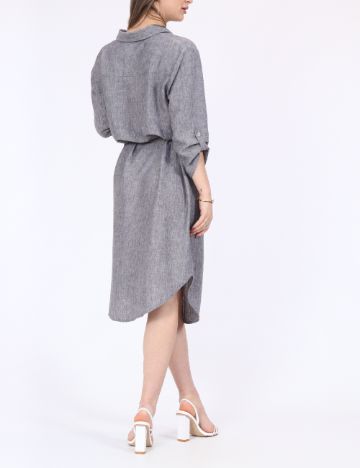 Rochie medie Jacqueline de Yong, gri