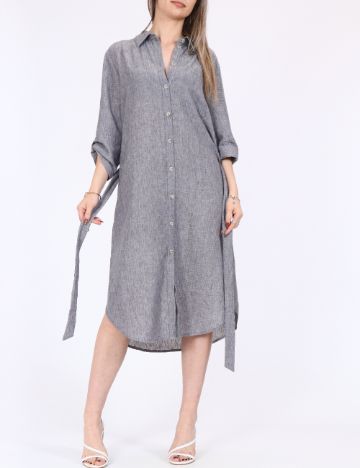 Rochie medie Jacqueline de Yong, gri