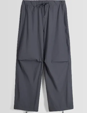 Pantaloni Bershka, gri