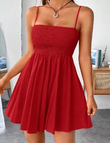 Rochie scurta SHEIN, rosu Rosu