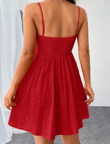 Rochie scurta SHEIN, rosu Rosu