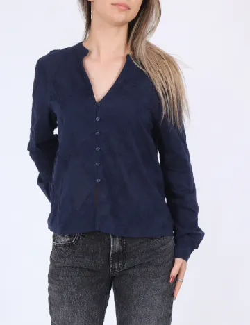 Camasa Jacqueline de Yong, albastru
