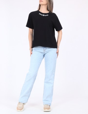 Tricou Jacqueline de Yong, negru