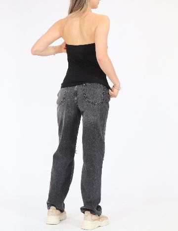 Top Jacqueline de Yong, negru