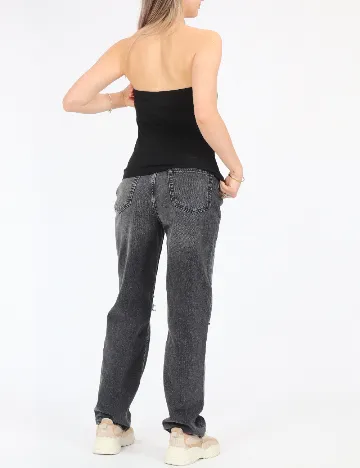 Top Jacqueline de Yong, negru