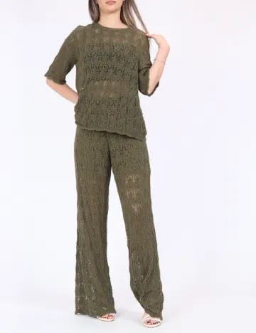 Bluza Jacqueline de Yong, negru Verde