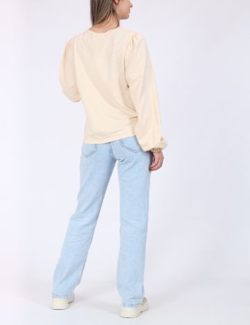 Bluza Jacqueline de Yong, crem