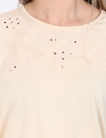 Bluza Jacqueline de Yong, crem