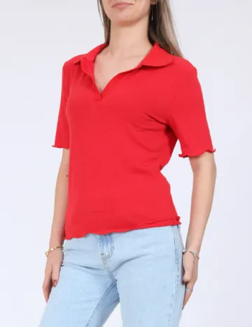 Tricou Jacqueline de Yong, rosu